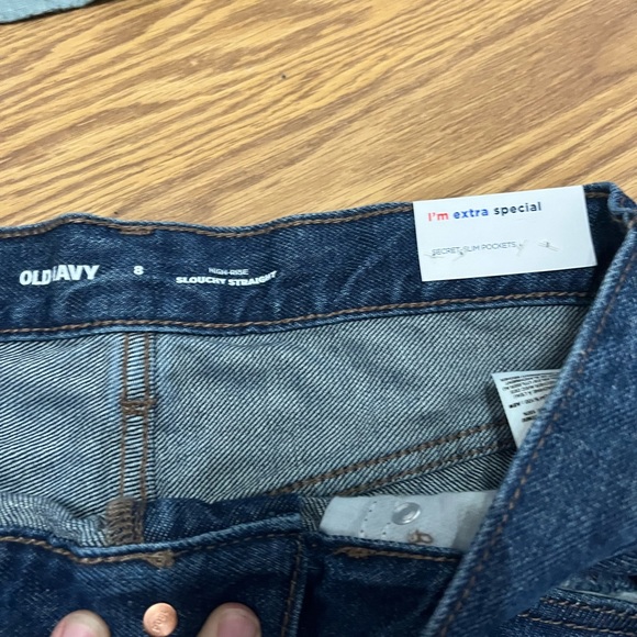 Cut off High rise Jean shorts - Picture 3 of 5